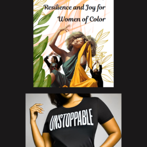 Empowerment Bundle: Fuel Your Fire: A Journal for Resilience & Joy and Unstoppable Statement tee